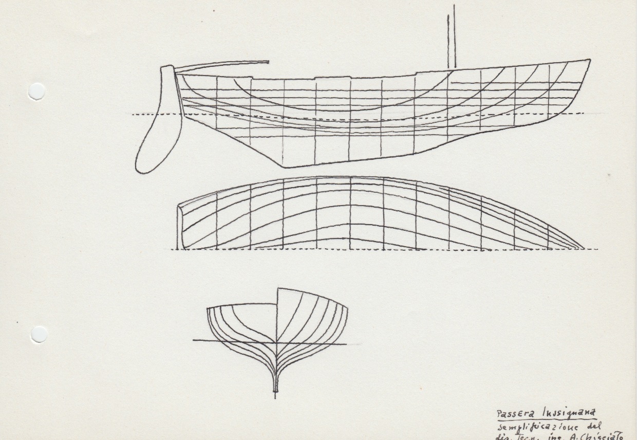 647 Passera lussiniana - semplificazione del disegno tecnico ing. A. Chiggiato